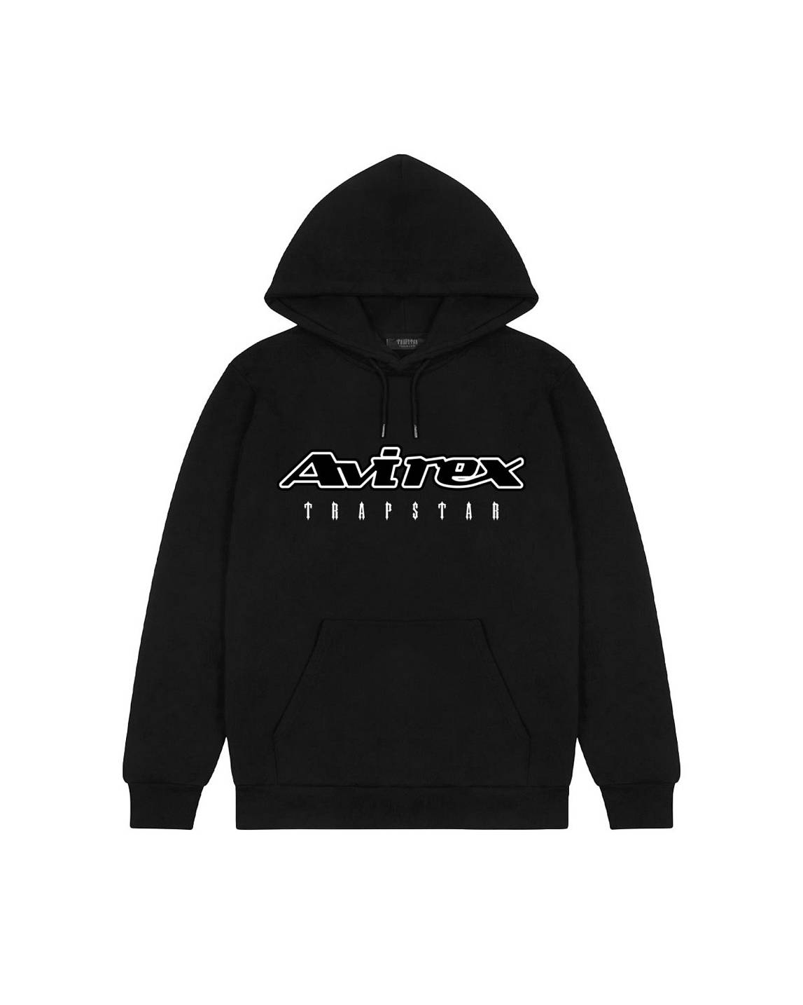 Trapstar x Avirex Hoodie Black | TS-65338