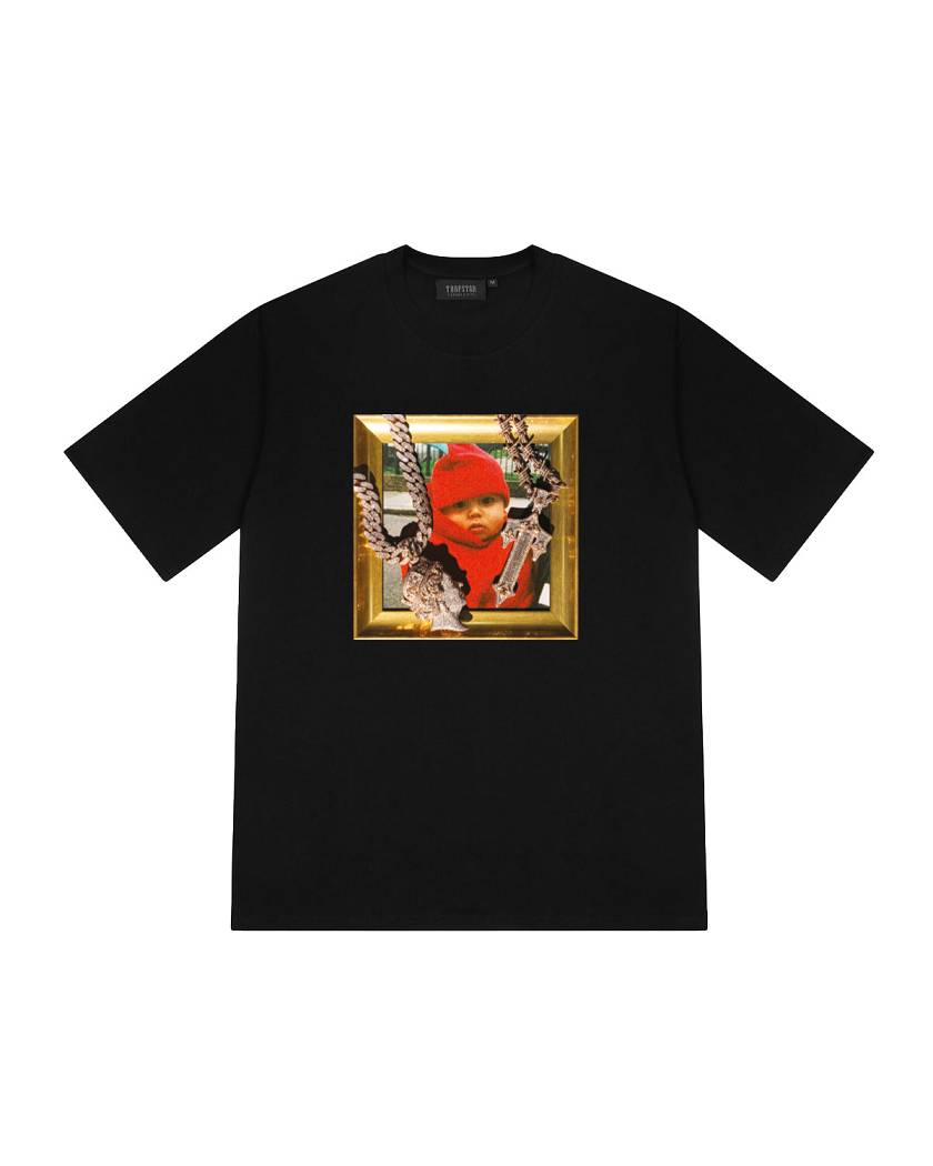 Trapstar x Central Cee CRG Tee Black | TS-65274