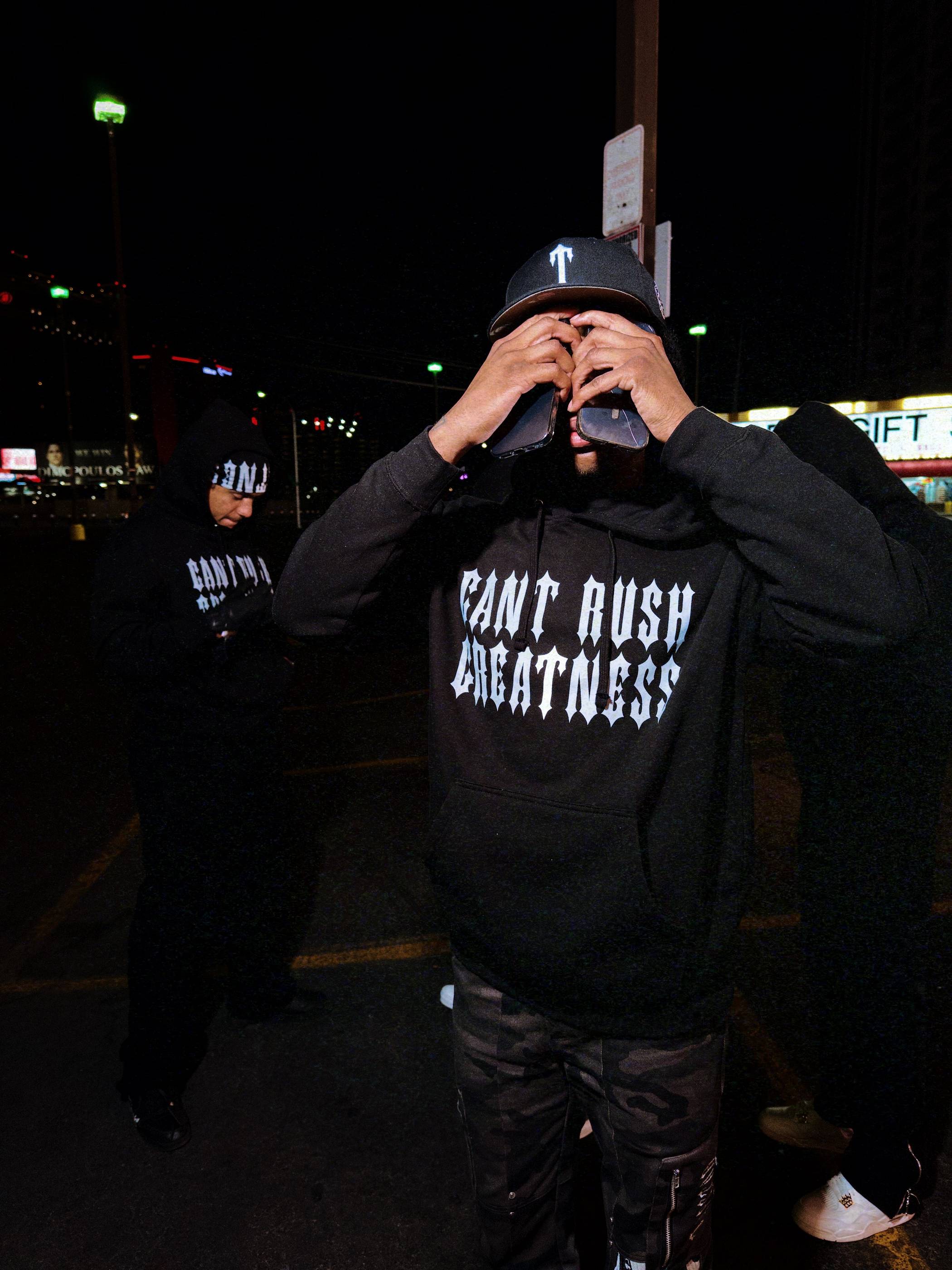 Trapstar x Central Cee Hoodie Black | TS-65348