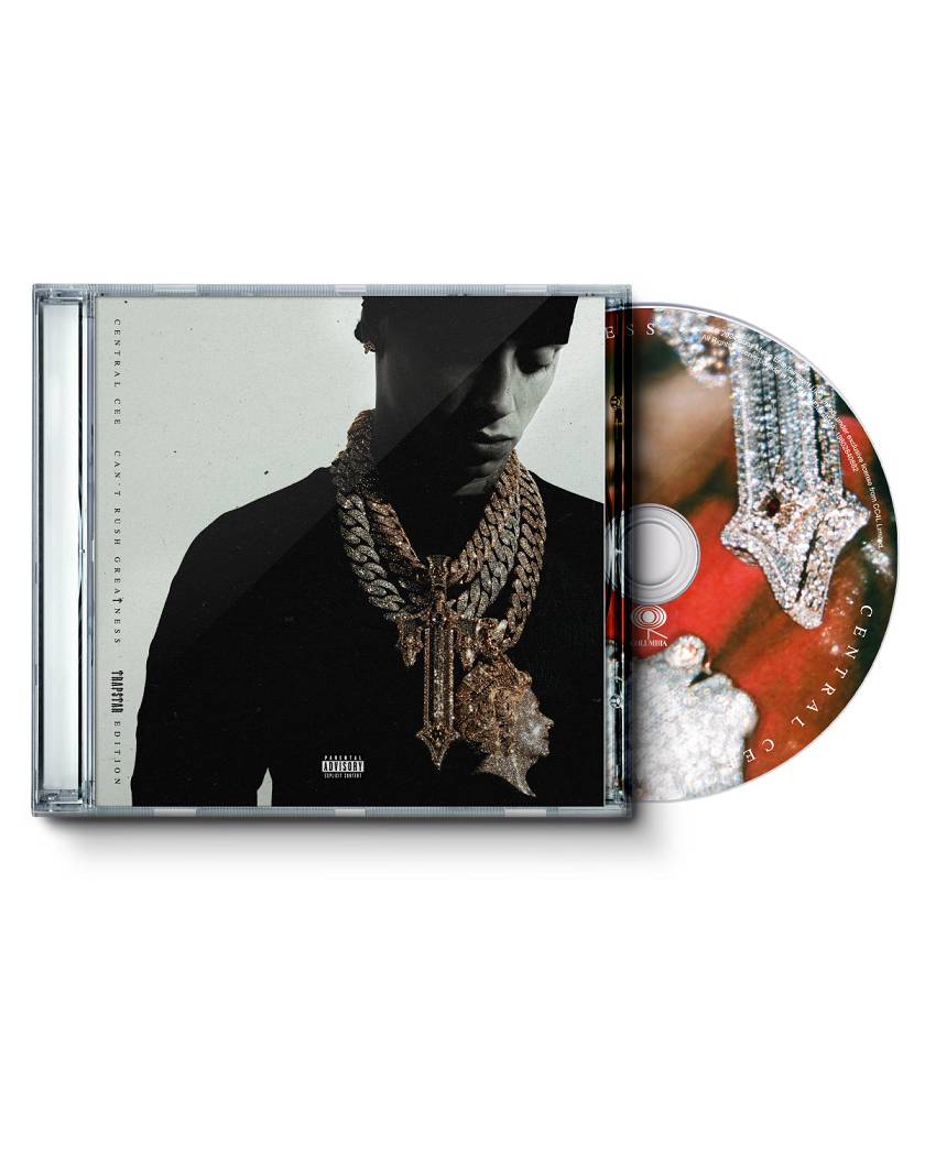 Trapstar x Central Cee Irongate Tee CD & Cassette Bundle White | TS-65218