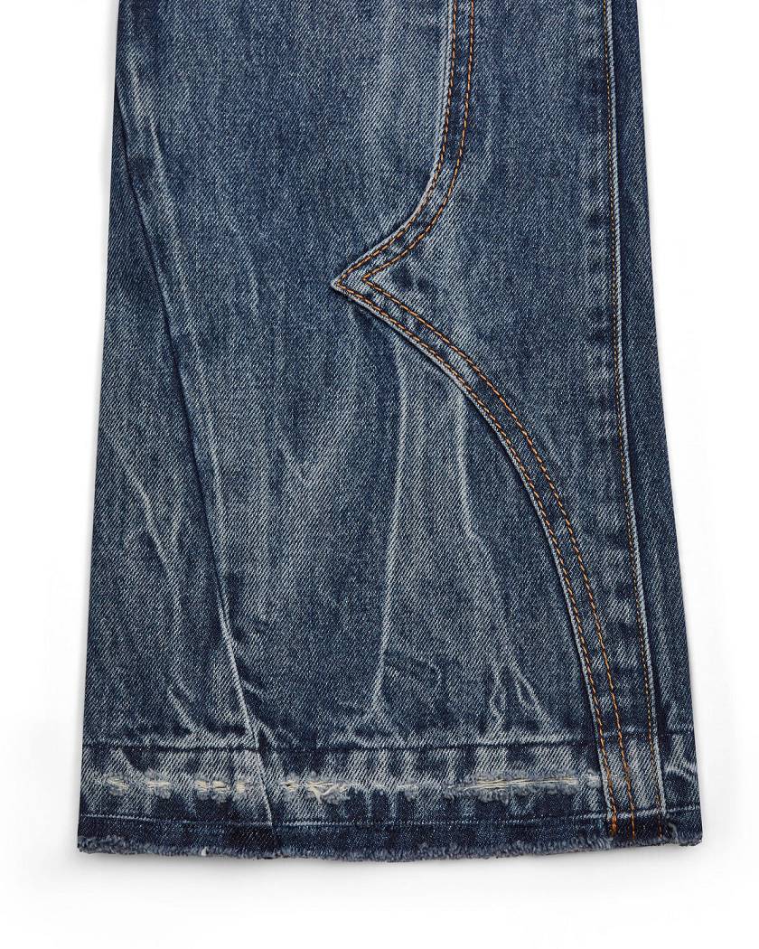 Trapstar x Ed Hardy Denim Jeans Blue | TS-65318