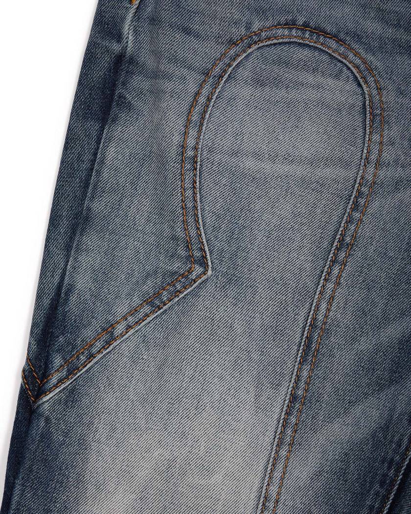 Trapstar x Ed Hardy Denim Jeans Blue | TS-65318