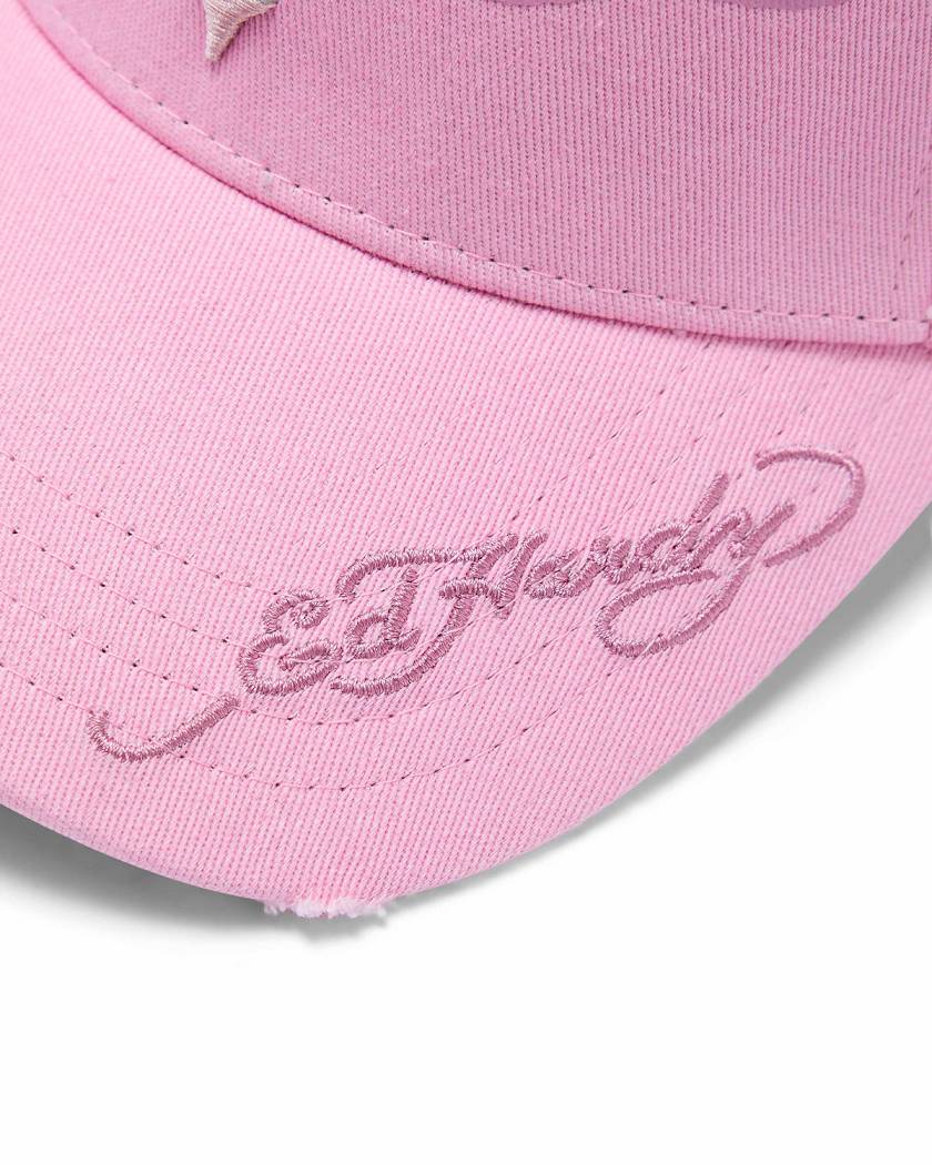 Trapstar x Ed Hardy Irongate T Cap Pink | TS-65079