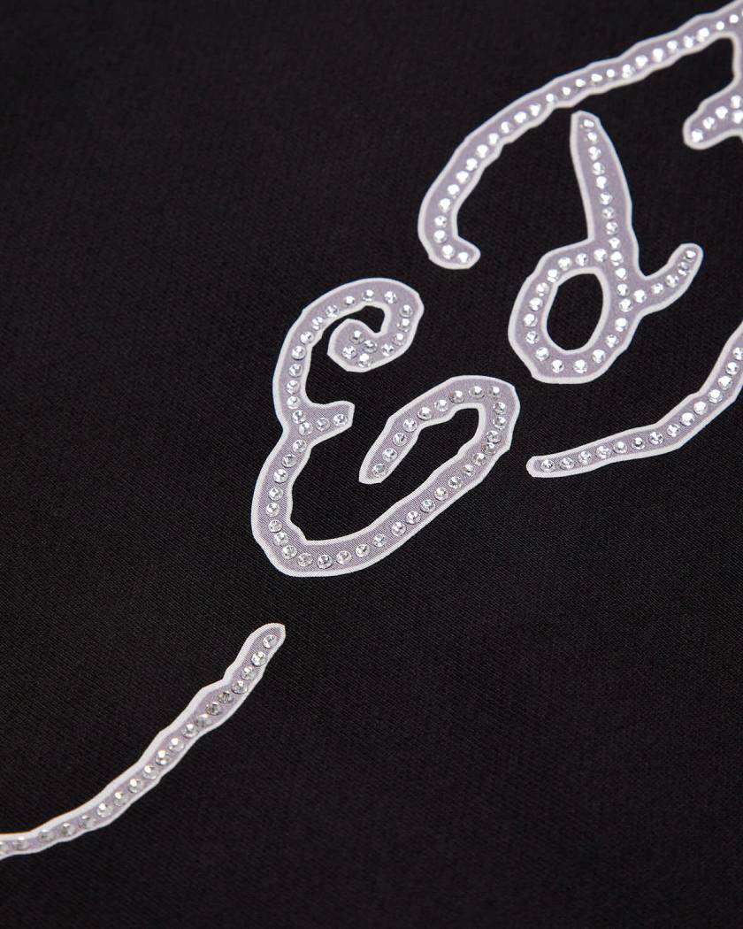Trapstar x Ed Hardy Irongate Zip Through Hoodie Black | TS-65407