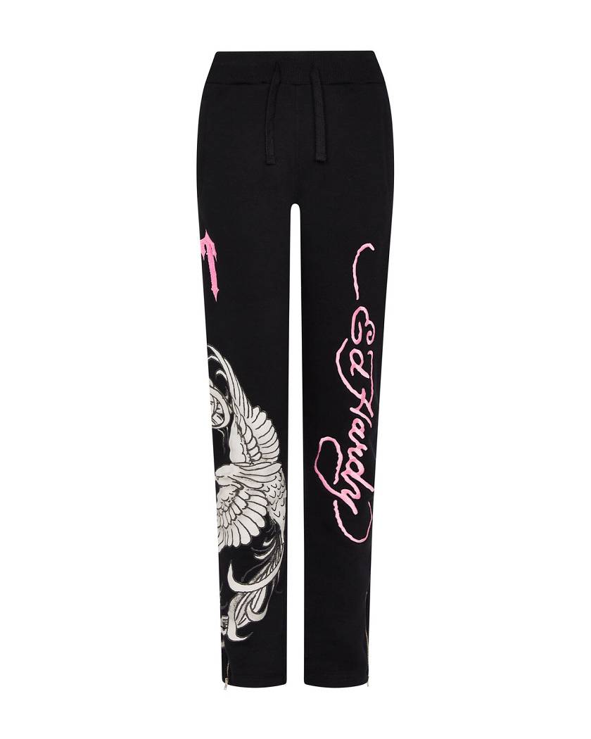 Trapstar x Ed Hardy Jogger Black | TS-65110