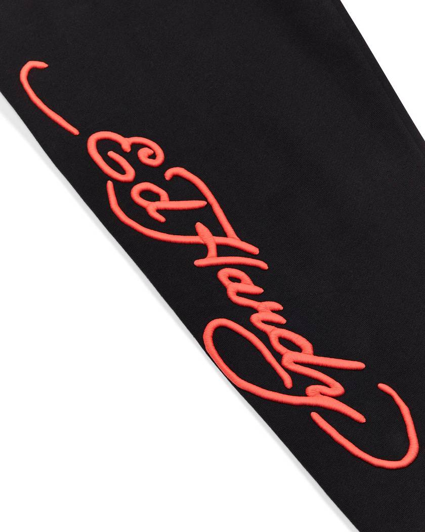 Trapstar x Ed Hardy Script Jogger Black | TS-65405