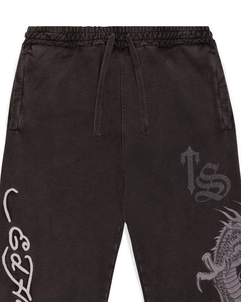 Trapstar x Ed Hardy Script Jogger Grey | TS-65328