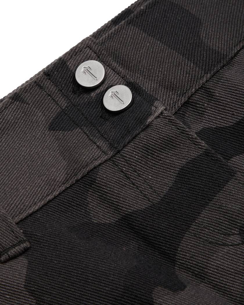 Trapstar x Ed Hardy Skirt Black Camo | TS-65100