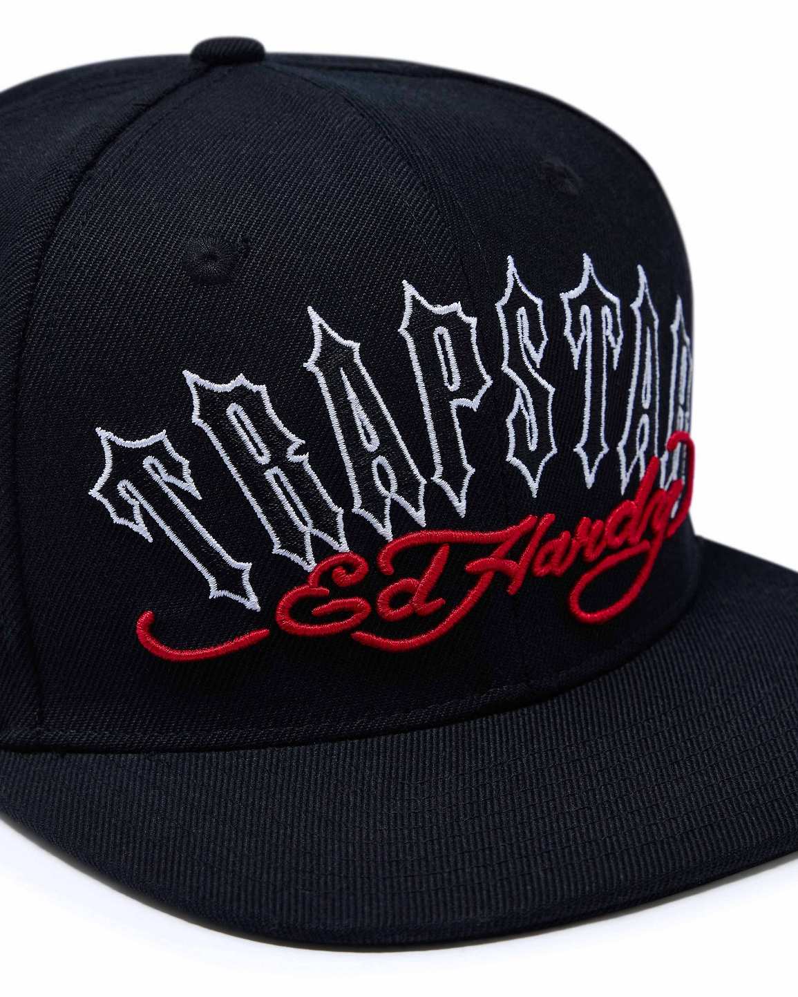 Trapstar x Ed Hardy Snapback Black | TS-65064
