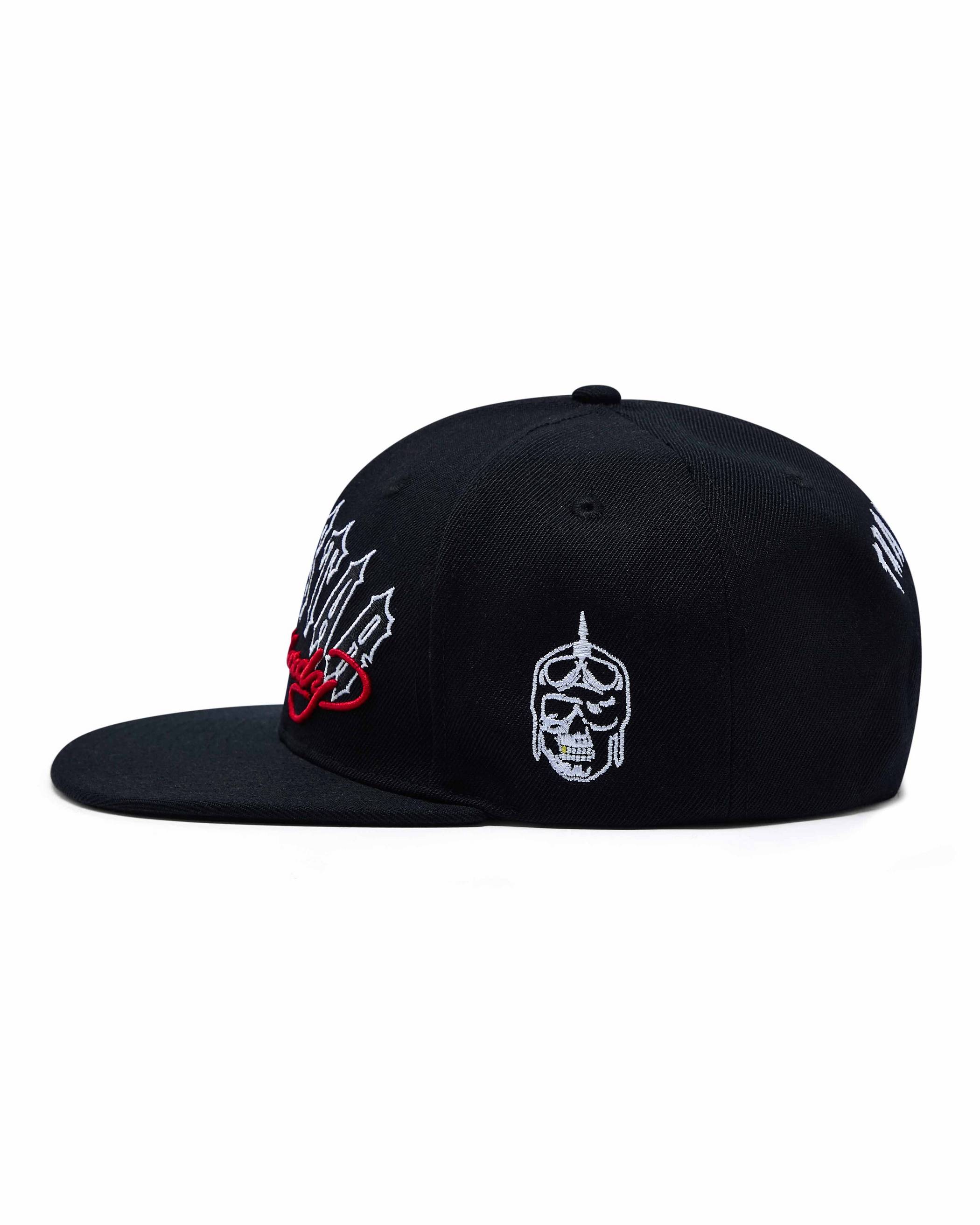 Trapstar x Ed Hardy Snapback Black | TS-65064