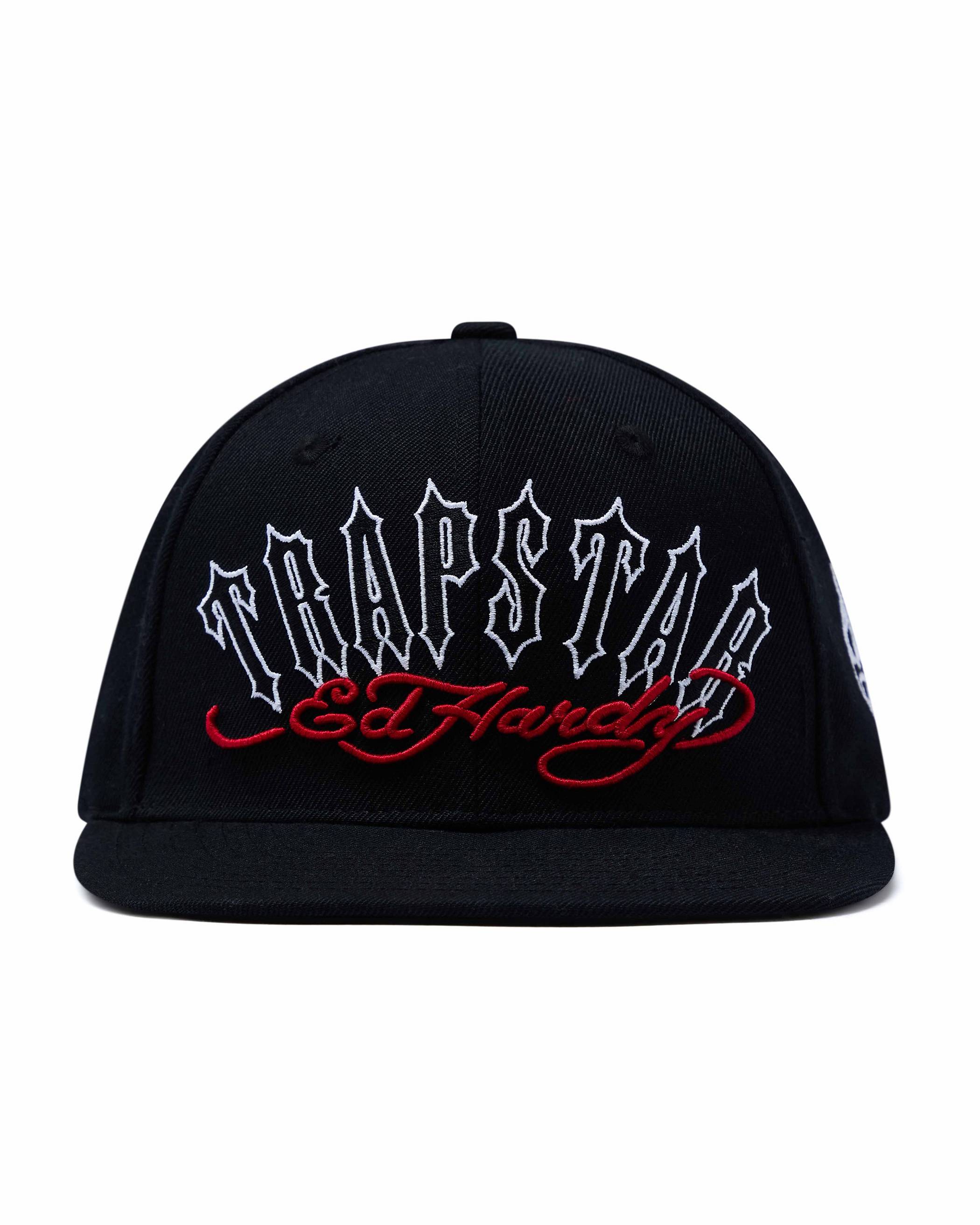 Trapstar x Ed Hardy Snapback Black | TS-65064